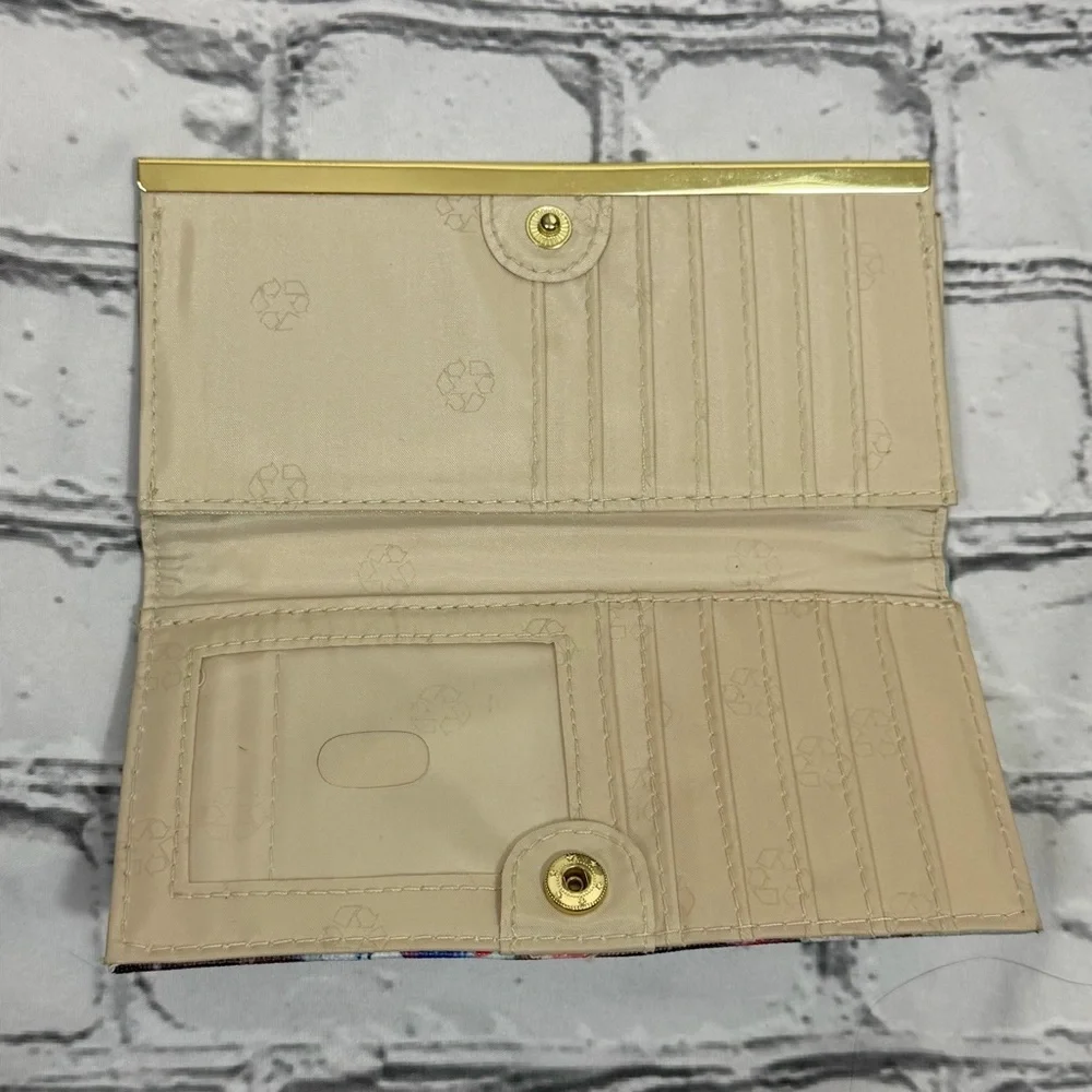 Flower Print Bi-fold Wallet